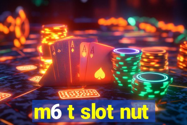 m6 t slot nut