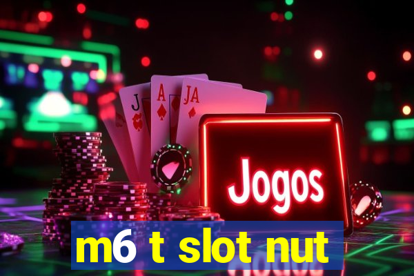 m6 t slot nut