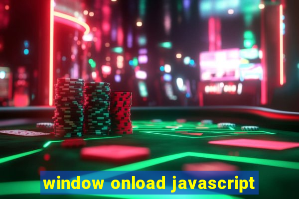 window onload javascript