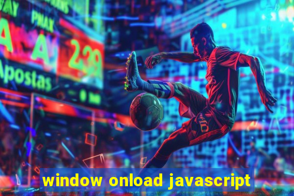 window onload javascript