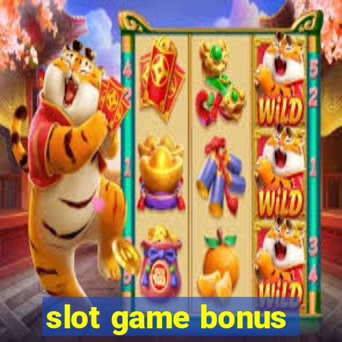 slot game bonus