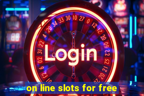 on line slots for free