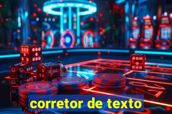 corretor de texto