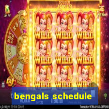 bengals schedule