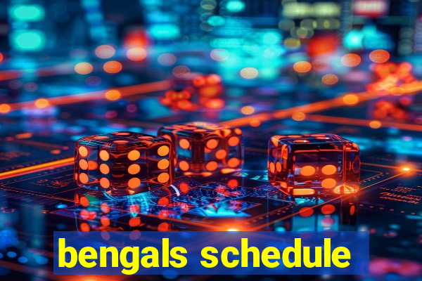 bengals schedule