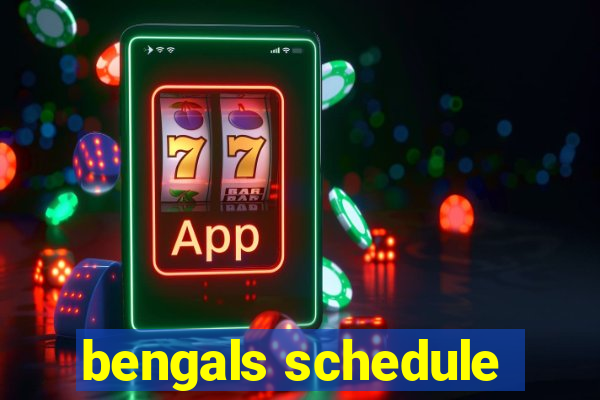 bengals schedule