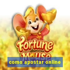 como apostar online