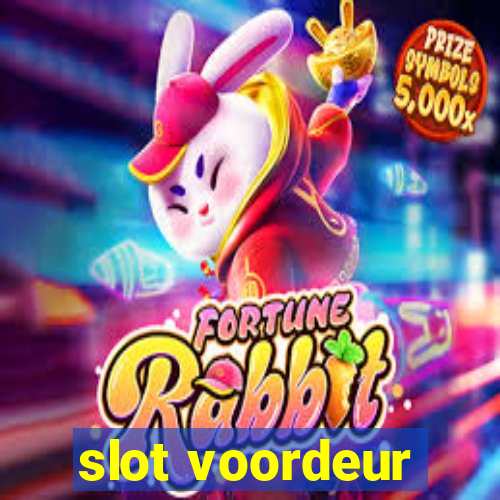 slot voordeur