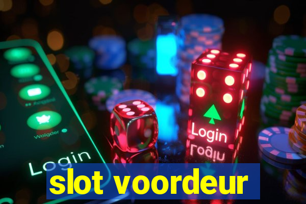 slot voordeur