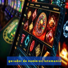 gerador de numeros lotomania