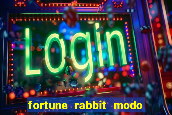 fortune rabbit modo demo Informational