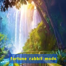 fortune rabbit modo demo Informational