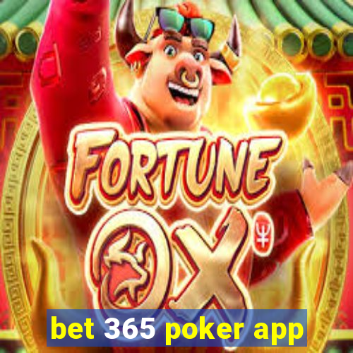 bet 365 poker app