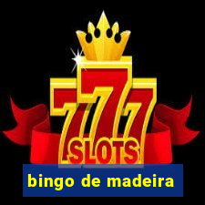 bingo de madeira