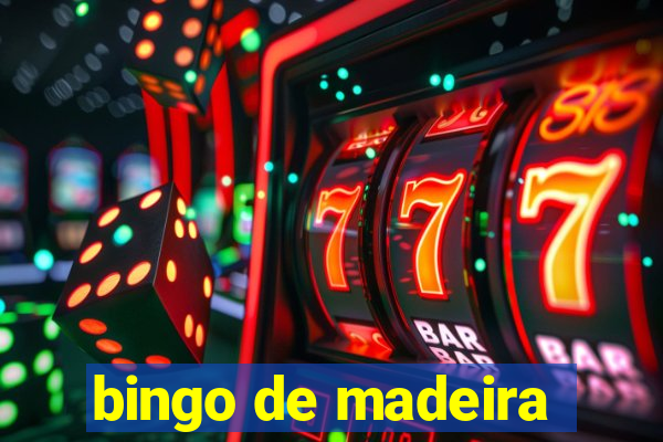 bingo de madeira