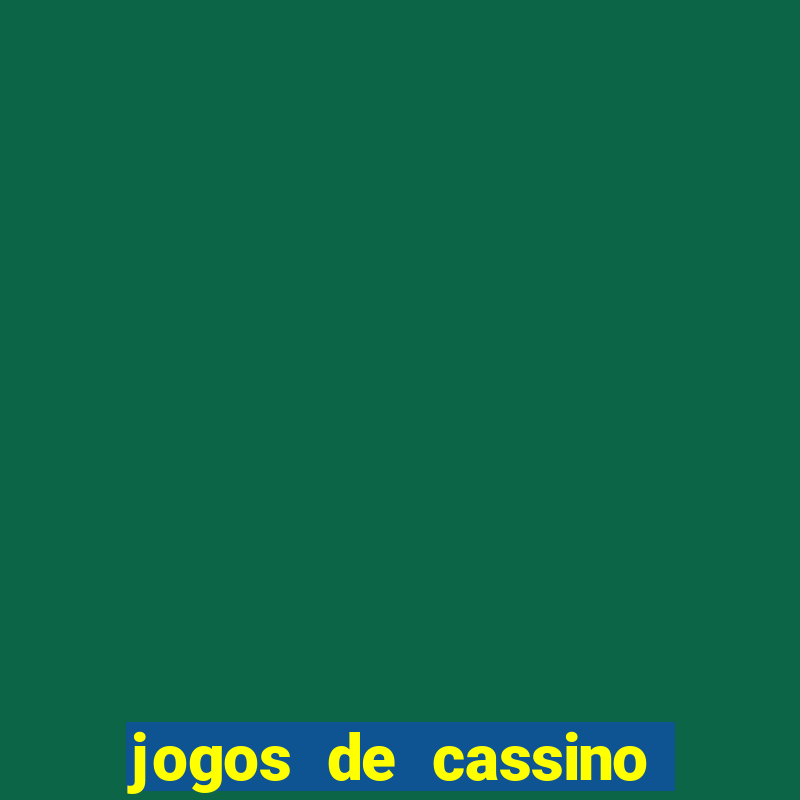 jogos de cassino para pc