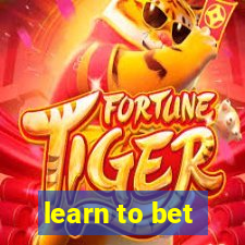 learn to bet