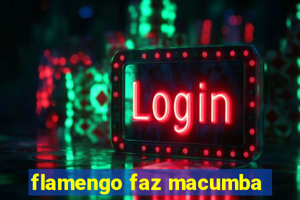 flamengo faz macumba