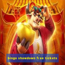 bingo showdown free tickets