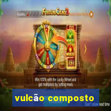 vulcão composto