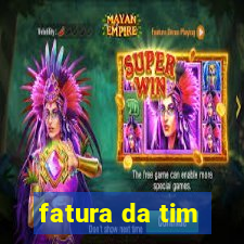 fatura da tim