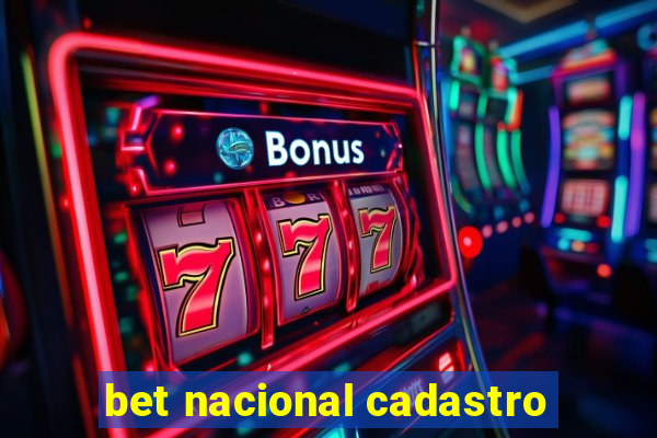 bet nacional cadastro