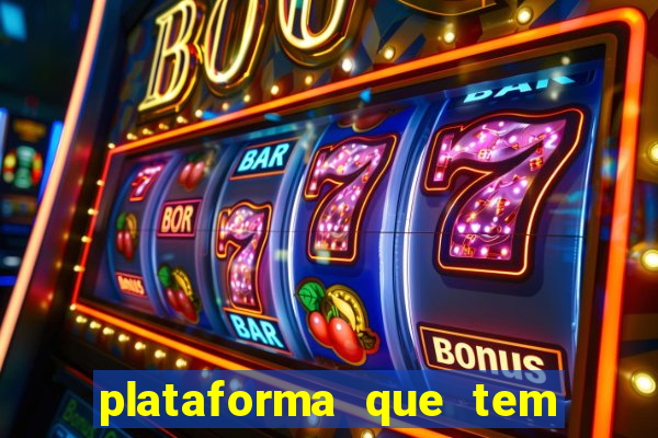 plataforma que tem fortune tiger