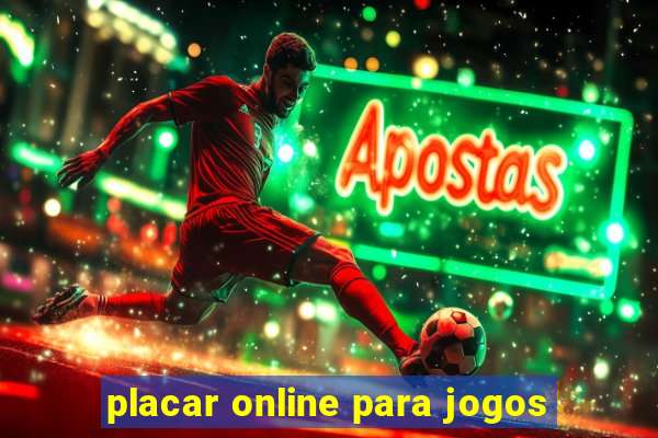 placar online para jogos