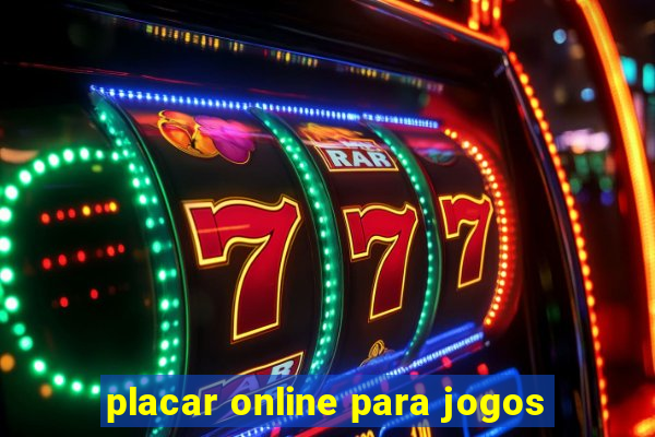 placar online para jogos