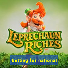 betting for national