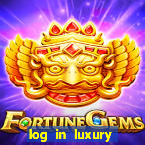 log in luxury casino login