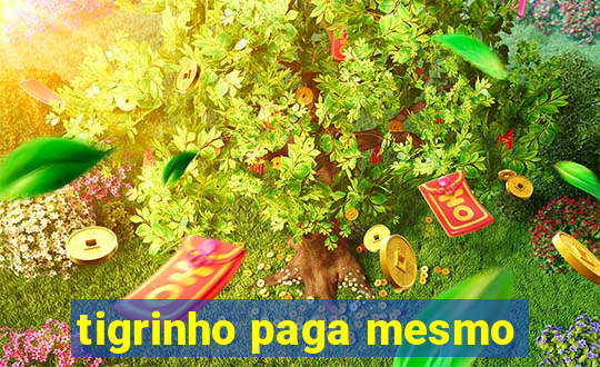 tigrinho paga mesmo