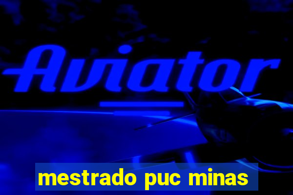 mestrado puc minas