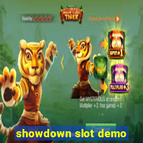 showdown slot demo