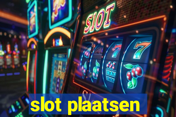 slot plaatsen