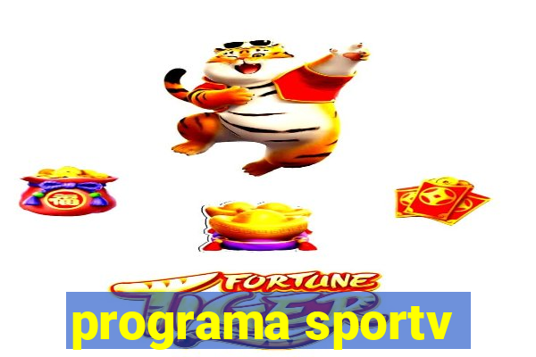 programa sportv