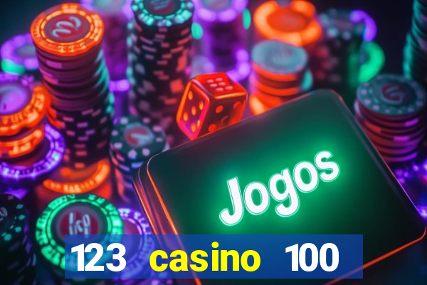 123 casino 100 free spins no deposit