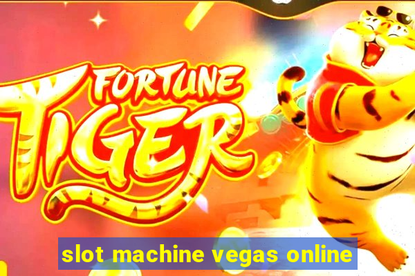 slot machine vegas online