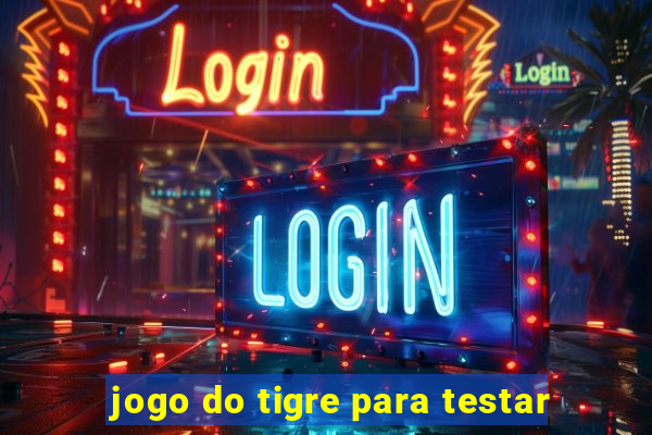 jogo do tigre para testar