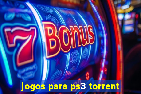 jogos para ps3 torrent