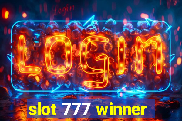 slot 777 winner