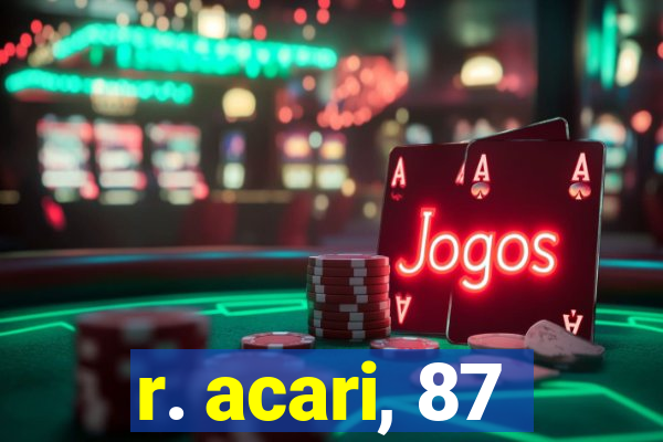 r. acari, 87