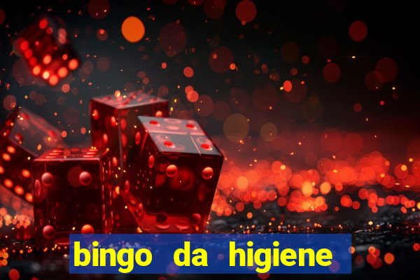 bingo da higiene para imprimir