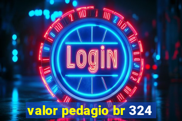 valor pedagio br 324