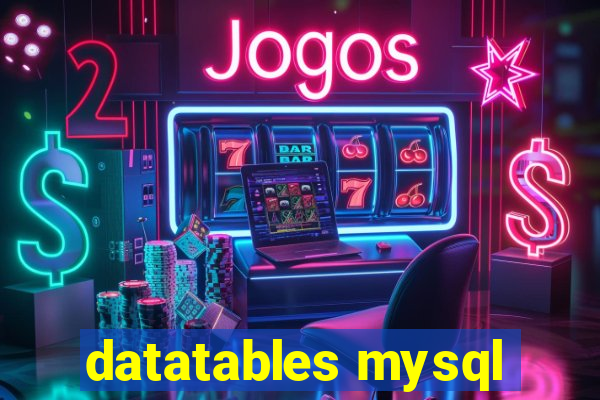 datatables mysql