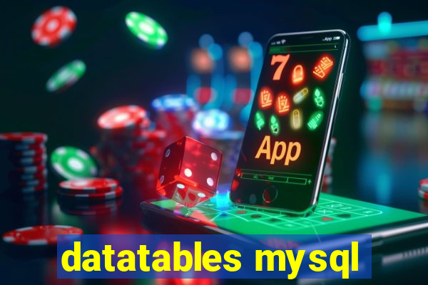 datatables mysql