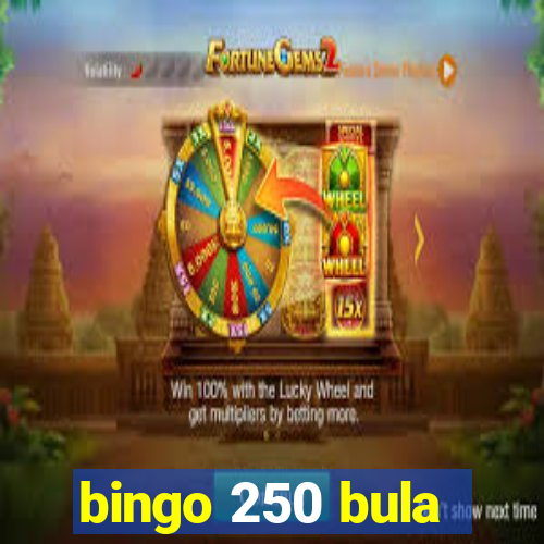 bingo 250 bula