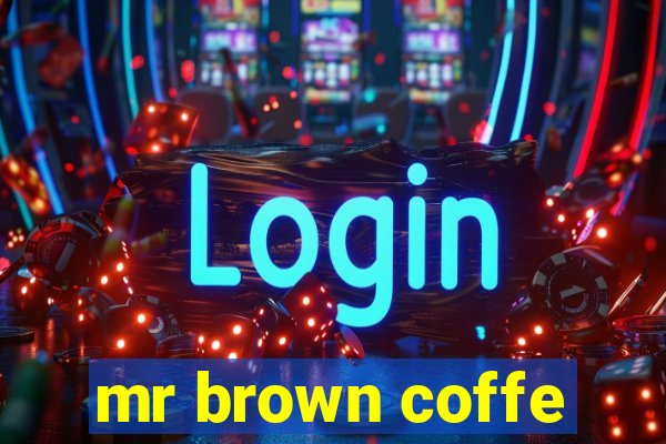 mr brown coffe