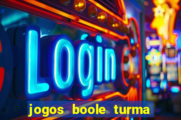 jogos boole turma da m么nica