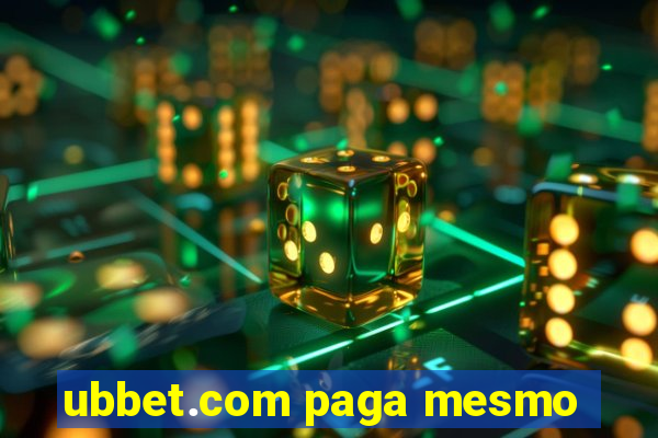 ubbet.com paga mesmo